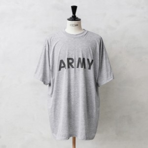 実物 新品 デッドストック 米軍 IPFU ARMY Tシャツ バックプリント入り【Cx】【I】｜カットソー クルーネック 半袖 軍モノ 軍放出品 おし