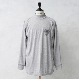 実物 新品 デッドストック 米軍 USMA IPFU トレーニング ロングスリーブ Tシャツ【Cx】【I】｜メンズ 長袖 ロンT トップス グレー モック