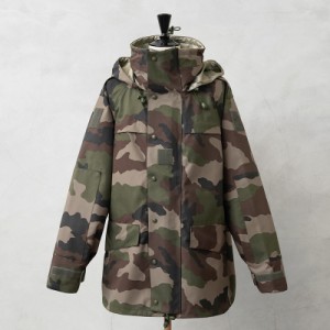 実物 新品 デッドストック フランス軍 CCE CAMO WATERPROOF フィールドパーカ 4ポケット【Cx】【I】｜メンズ アウター 大きいサイズ マウ