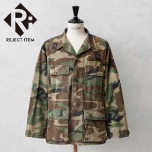 リジェクト 訳あり品 実物 USED 米軍 BDU WOODLAND CAMO ジャケット 中期型 リップストップ【Cx】【I】