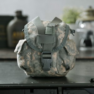 実物 USED 米軍 MOLLE II CANTEEN GENERAL PURPOSE ポーチ UCP【Cx】【I】｜小物入れ アクセサリー バッグ 小さいサイズ 迷彩 カモフラー