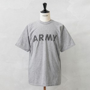 実物 USED 米軍 IPFU ARMY Tシャツ バックプリント入り【Cx】【I】｜メンズ 半袖Tシャツ トップス 大きいサイズ アーミー アメリカ軍 グ