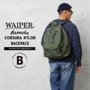 WAIPER.inc 実物 米軍 コーデュラナイロン ダッフルバック リメイク バックパック コンディションB 日本製【クーポン対象外】【T】