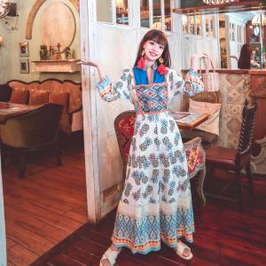 リゾート ワンピース 長袖 エスニックの通販 Au Pay マーケット