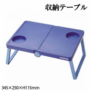 折りたたみ テーブル B5サイズ ミニ バッグin コンパクト 軽量 観戦グッズ ブルー MPRJK-0166