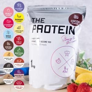 プロテイン ホエイ 1kg 武内製薬 WPC THE PROTEIN ホエイプロテイン 女性 男性 ダイエット プロテインダイエット バナナ ストロベリー コ