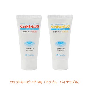 ウェットキーピング 50g アップル パイナップル オーラル ケア 口腔ケア うるおい ジェル 介護用品