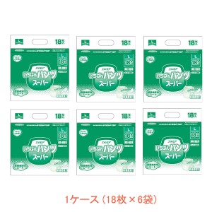 1ケース G エルモア いちばんパンツ スーパー L 452101 1ケース 18枚×6袋 カミ商事 介護 おむつ 紙パンツ 介護用品