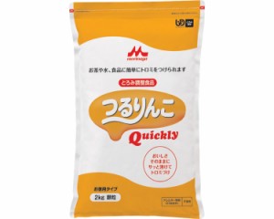 介護食品 とろみ調整 嚥下補助 つるりんこ クイックリー 0637833　2kg 森永乳業クリニコ 介護用品