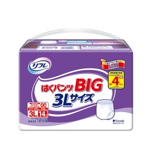 リフレ はくパンツBIG 3L　18503　14枚 リブドゥコーポレーション  (介護 おむつ 紙パンツ) 介護用品