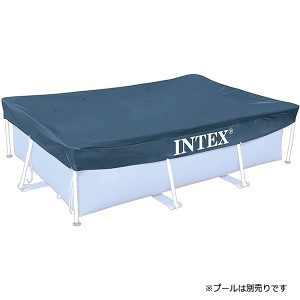 INTEX(インテックス) RECTANGULAR POOL COVER プールカバー 300×200×20cm [28038]