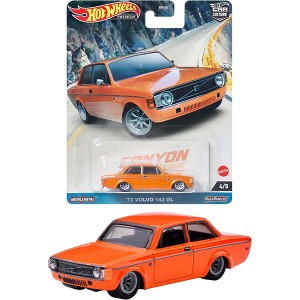 ホットウィール(Hot Wheels) カーカルチャー - キャニオン・ウォリアーズ - 73 ボルボ 142 GL | おもちゃ 男の子 ミニカー 3歳