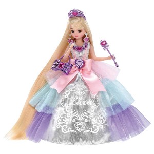 リカちゃん人形 ドリームファンタジー プラチナロングプリンセスリカちゃん | おもちゃ 女の子 服 セット 3歳