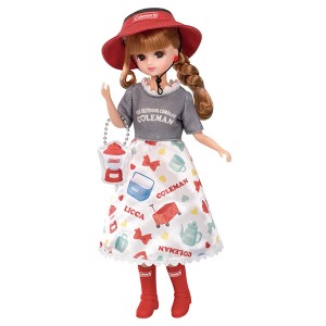 リカちゃん人形 本体  LD-09 キャンプだいすきリカちゃん(コールマン コラボ) | おもちゃ 女の子 服 セット 3歳