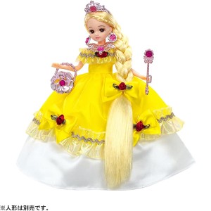 リカちゃん 服 LW-23 ファンタジープリンセス ブリリアントイエロードレス | おもちゃ 女の子 洋服 ドレス 3歳 玩具 おすすめ