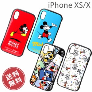 ディズニー iPhone XS X 高品質 耐衝撃 ハイブリッド タフ ケース カバー ミッキー キャラクター ミッキーマウス iPhoneXS5.8 衝撃 スト