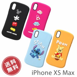 ディズニー iPhone XSMax 高品質 耐衝撃 シリコン ケース カバー iPhoneXSMax6.5 アイフォンXSMax 衝撃 振動 ストラップ 対応 ミッキーマ