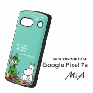 GooglePixel7a ムーミン 耐衝撃ケース MiA ムーミン＆スナフキン カバー グーグルピクセル７エー MOOMIN ムーミントロール メール便送料