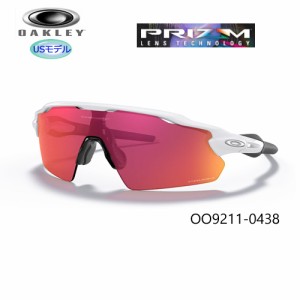 オークリー(OAKLEY) サングラス レーダー EV ピッチ(RADAR EV PITCH)【OO9211-0438】(POLISHED WHITE/PRIZM FIELD) USモデル