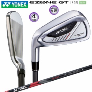 【左用】ヨネックス(YONEX) 2024 イーゾーン GT アイアン 4本組(#7-#9.PW) 左用 RK-04GT カーボンシャフト