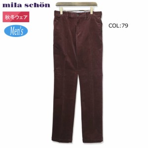 mila schon ミラショーン 31250-111 メンズ コーデュロイ ロングパンツ ゴルフウェア スポーツウェア