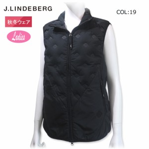 ジェイリンドバーグ J.LINDEBERG 072-47041 レディース 中綿 ダウン ベスト 軽量 ゴルフウェア スポーツウェア 秋冬