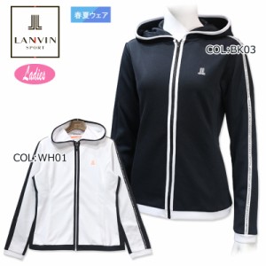 ランバン LANVIN VLV5591X6L レディース 長袖スウェット スポール 吸汗速乾 UV ゴルフウェア スポーツウェア 春夏秋冬