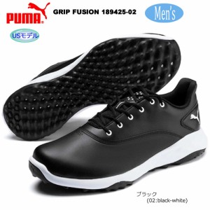 プーマゴルフ(PUMA GOLF) メンズ グリップ フュージョン スパイクレス ゴルフシューズ 189425-02 [Men's GRIP FUSION SPIKELESS GOLF SHO