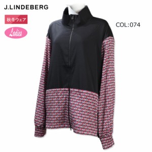 ジェイリンドバーグ J.LINDEBERG 072-59926 レディース ブルゾン ウインドブレーカー 軽量 ストレッチ ゴルフウェア スポーツウェア 秋冬