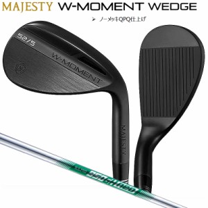 マジェスティ(MAJESTY) W-MOMENT WEDGE ノーメッキQPQ仕上げ (ブラック) 右用 N.S.PRO 950GH neo スチールシャフト