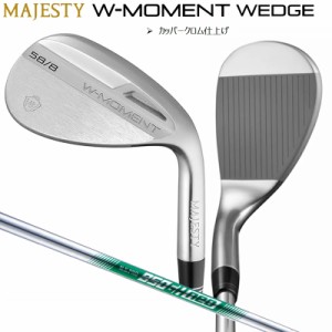 マジェスティ(MAJESTY) W-MOMENT WEDGE カッパークロム仕上げ (シルバー) 右用 N.S.PRO 950GH neo スチールシャフト