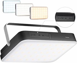 LED ランタン キャンプランタン キャンプライト USB 充電式 3段階調色 4段階調光 懐中電灯 高輝度 大光量 ledライト 作業灯 常夜灯 非常