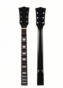 LP レスポール エレキギターネック LPタイプネック 22フレット フィンガーボード ギターパーツ グロス　MU0879
