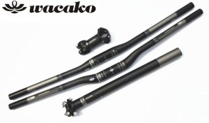 wacako 一体型カーボンハンドル 110mm 400mm 6° wacako 一体型カーボンハンドル 110mm 400mm 6°