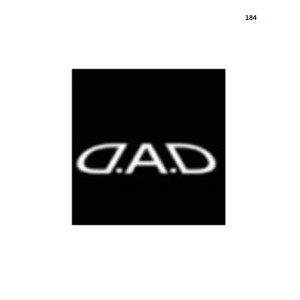DAD ギャルソン 投影 LEDウェルカムライト カーテシランプ ドアロゴライト 車外装 カーアクセサリ [並行輸入品]