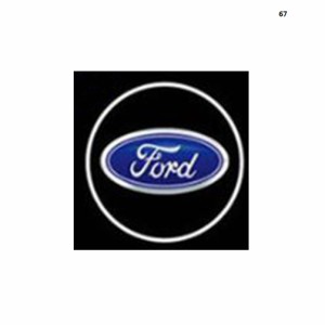 フォード FORD 投影 LEDウェルカムライト カーテシランプ ドアロゴライト 車外装 カーアクセサリ [並行輸入品]