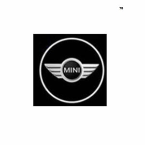 ミニクーパー mini Cooper 投影 LEDウェルカムライト カーテシランプ ドアロゴライト 車外装 カーアクセサリ [並行輸入品]