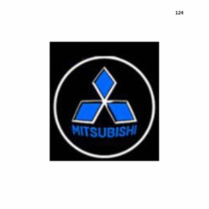 三菱 MITSUBISHI 投影 LEDウェルカムライト カーテシランプ ドアロゴライト 車外装 カーアクセサリ [並行輸入品]