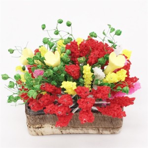 ミニチュア 雑貨 鉢植えの花 花 フラワー 家具 材料 和風 キット アメリカン ドールハウス インテリア おもちゃ 90035