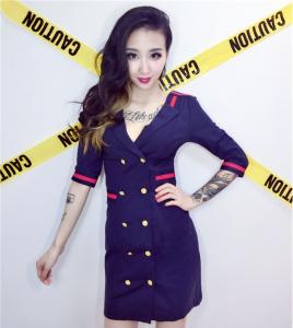 ダンス衣装 舞台服 セクシーステージ衣装 ガールズワンピースヒップホップ Dj舞台 ポールダンスバー ファション衣装 海軍風nz75の通販はau Wowma ワウマ Doors Shop 商品ロットナンバー