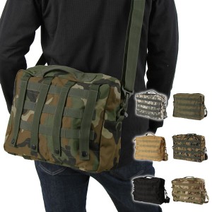 MOLLE ショルダーバッグ ボストンバッグ 旅行 定番 迷彩 ミリタリー 革 ショルダーバック 斜めがけ メンズ