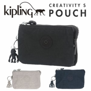 キプリング バッグ 通販 ポーチ ブランド kipling CREATIVITY S かわいい おしゃれ デザイン シンプル 小さめ 3層 3ルーム 整理整頓 仕分