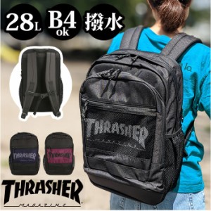 スラッシャー リュック THR-179 THRASHER 通販 メンズ 大容量 28L A4 B4 通学 通勤 おしゃれ カジュアル 軽量 軽い 撥水 はっ水 シンプル