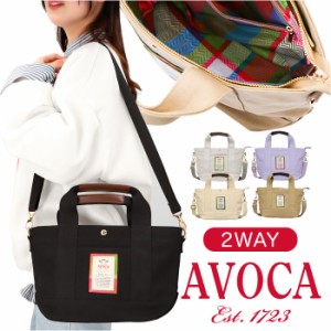 AVOCA アヴォカ トートバッグ ACT-002 通販 キャンバス トート ショルダーバッグ 2wayトートバッグ トートバック 無地 おしゃれ ショルダ