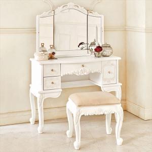 大塚 ドレッサー セット販売②ミラーのみ ドレッサー 椅子の通販｜au