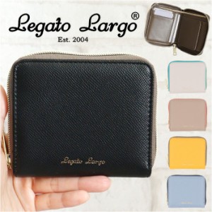 レガートラルゴ 財布 二つ折り 通販 Legato Largo LJ-F3291 二つ折り財布 ツートーンウォレット レディース ラウンドファスナー ボックス