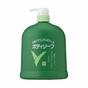 【牛乳石鹸 カウブランド アロエボディソープ ポンプ付 1.2L】