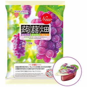 【マンナンライフ 蒟蒻畑 ぶどう味 25g×12個入】