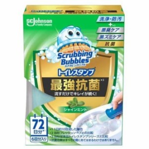 【スクラビングバブル トイレスタンプ 最強抗菌 シャインミント 本体 38g】