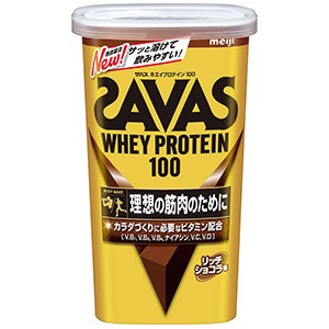 【明治 ザバス ホエイプロテイン100 リッチショコラ味 14食分 】